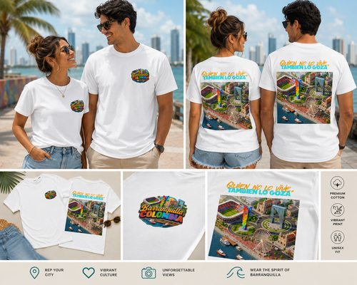 Barranquilla Colombia shirt featuring Quien No Lo Vive También Lo Goza design