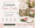 Custom Paper Crafts | Handmade Cards, Gift Boxes & Personalized Creations