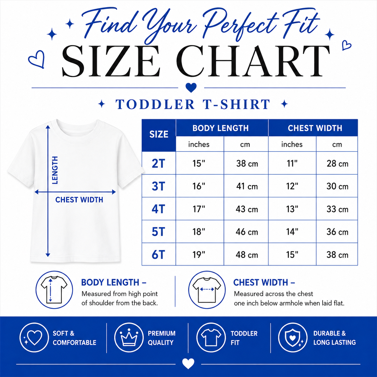 Leonette dance team shirt toddler size chart